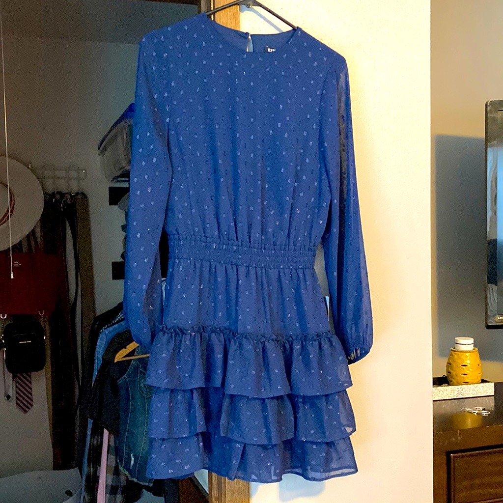 Express Blue Dress